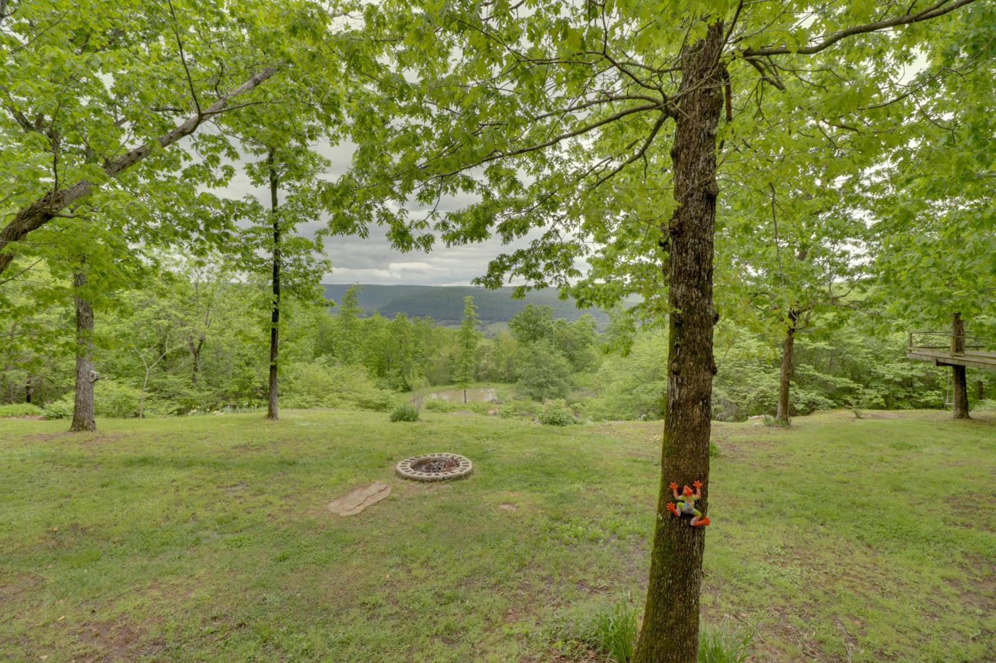 Spacious And Elegant Mountain View Cabin With Deck! Exterior foto
